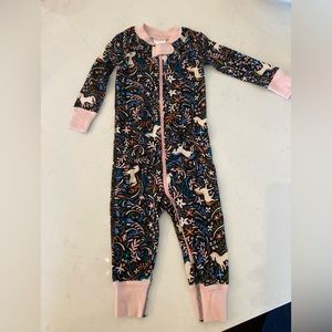 Hanna Andersson 12-18 mo unicorn onesie
